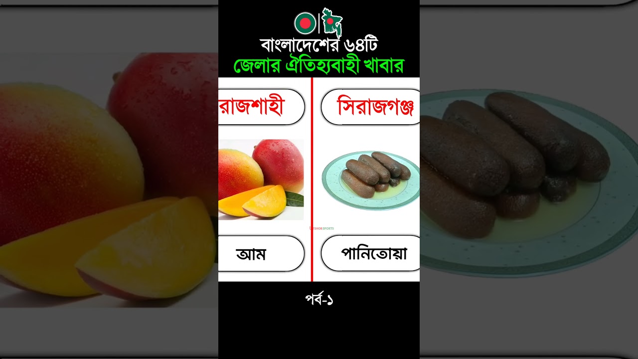 Traditional and famous foods of 64 districts of Bangladesh #traditional #food #Bangladesh