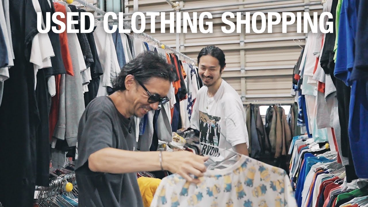【古着買い物】巨大古着倉庫で爆買い！デザイナーさんに教わりながら買い物したら良いもの続々ゲットできた / 3peace
