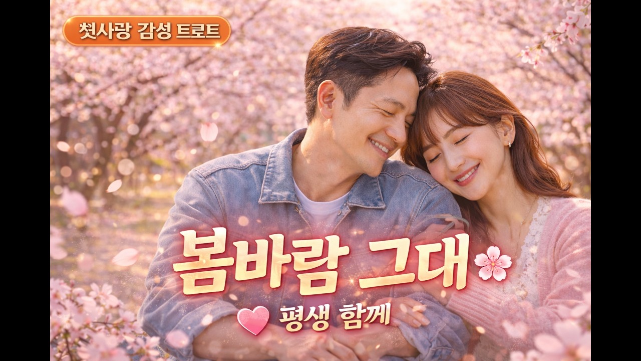 봄바람 그대 🌸 잊지 못할 첫사랑 (감성 트로트)