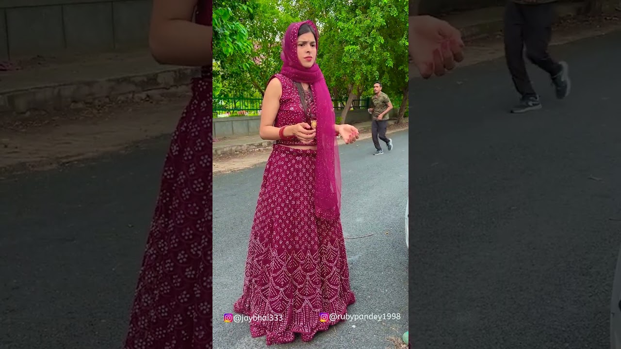 MADE FUN OF SEEING HER IN GHAGRA CHOLI | RUBY PANDEY@RubyPandeyVlogs