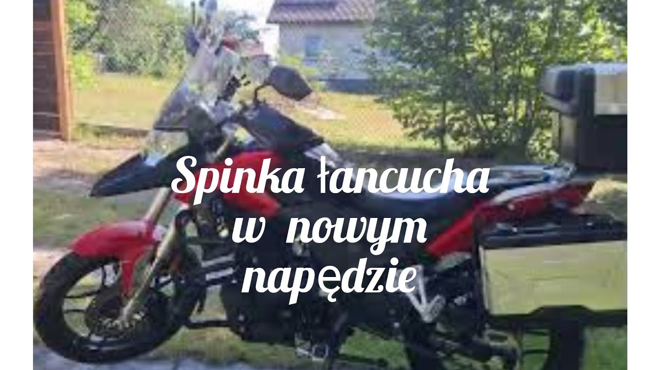 Junak RX 1 -  jak bezpiecznie zapiąć spinkę łańcucha??