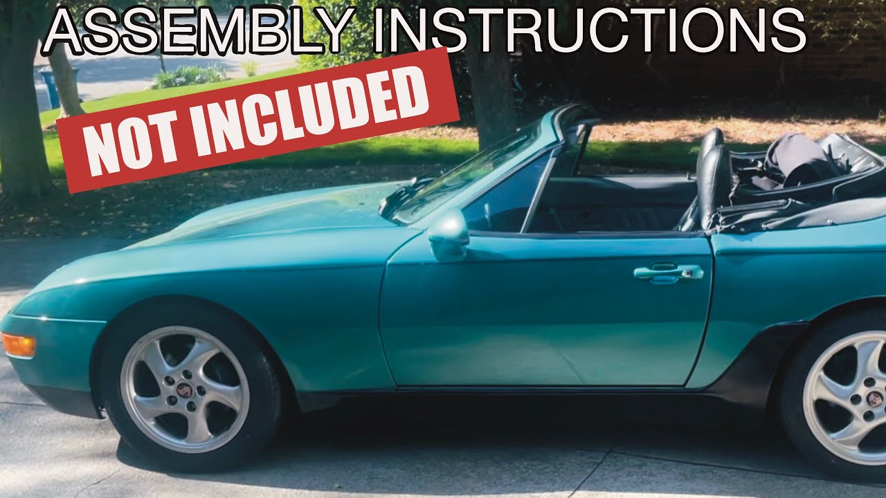 Rebuilding the interior of my Porsche 968 Cabriolet