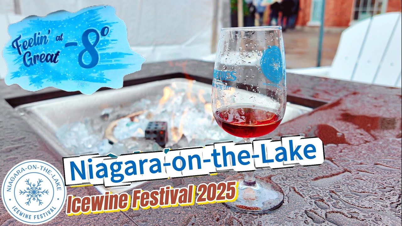 Niagara Icewine Festival 2025 | Tasting Top Wineries, Food, Ice Sculptures & Winter Charm
