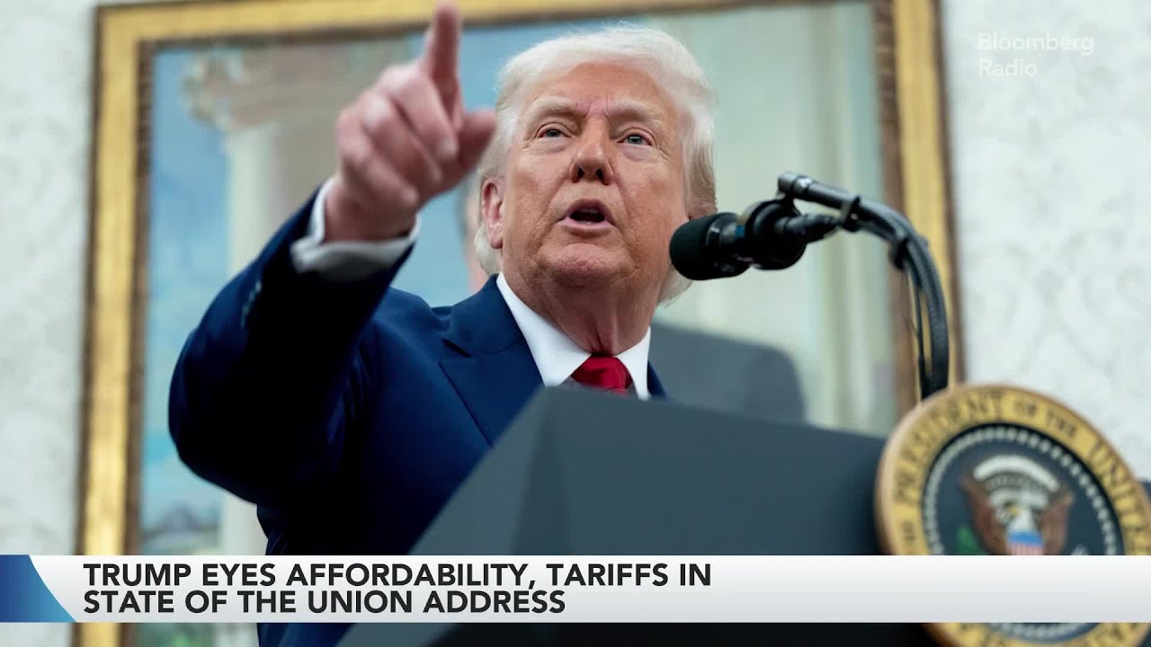 Trump Eyes Affordability, Tariffs in State of the Union Address