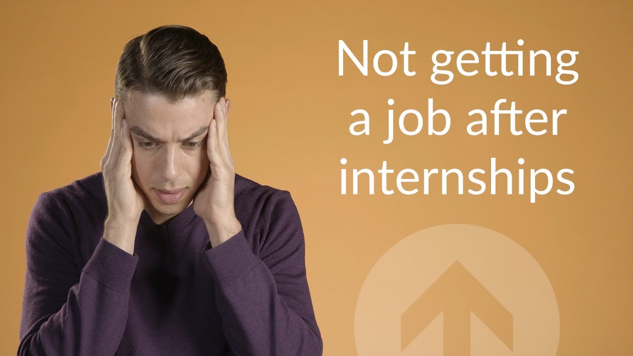 Didn't get a job offer after your internship? What to do next