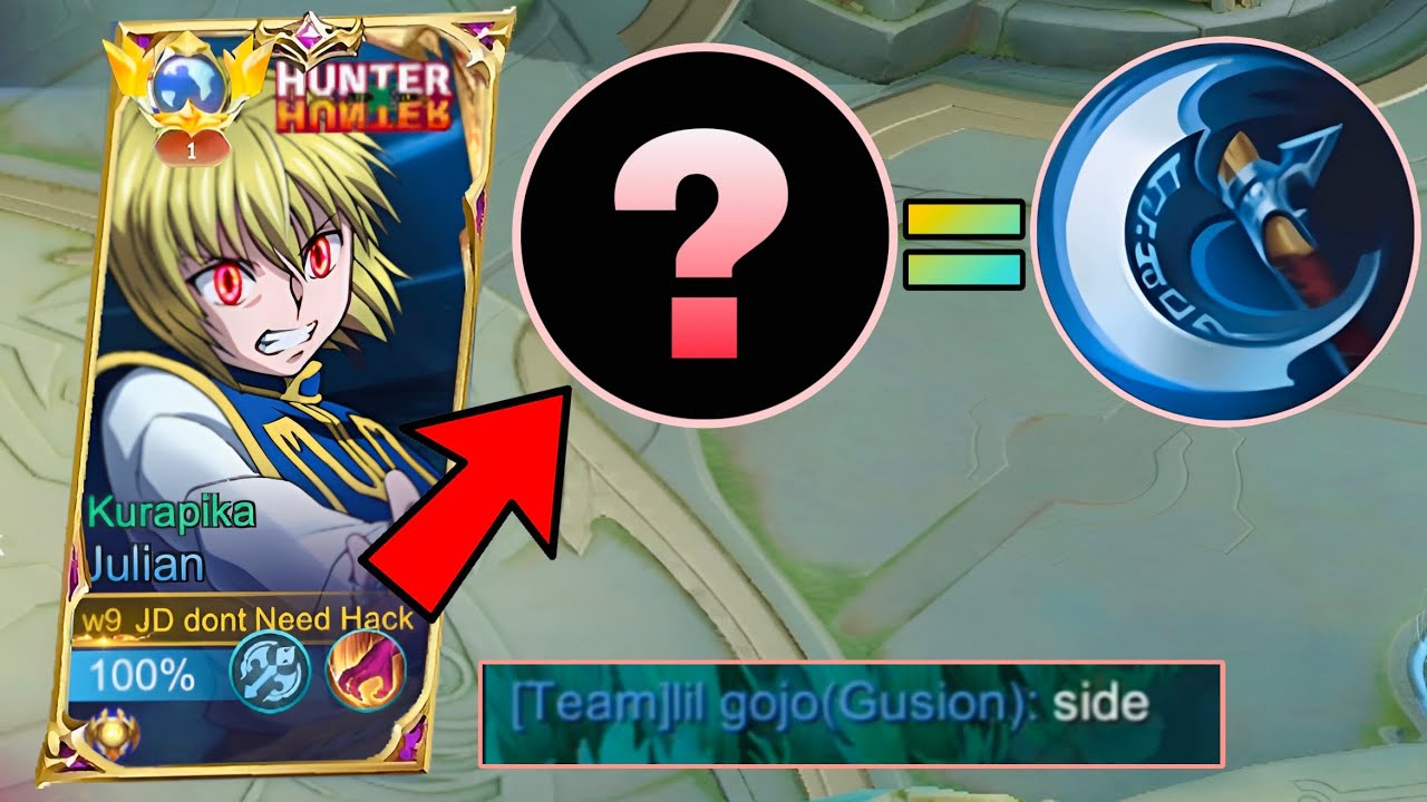 LEGENDARY Intense Match! Kurapika Julian Top Global Best Build 2026 & Emblem Set.