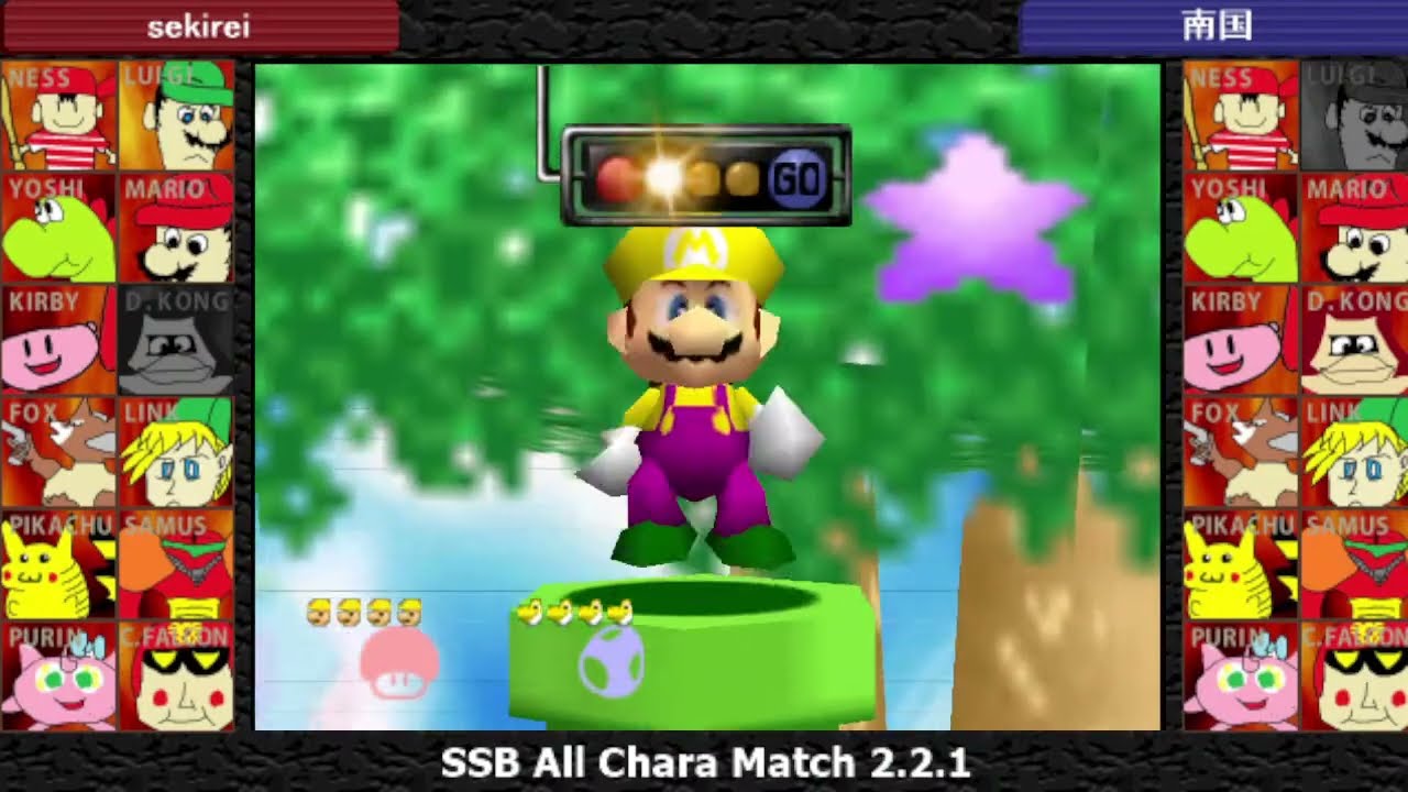 【ネトスマ】南国さんと12キャラ【SSB64】