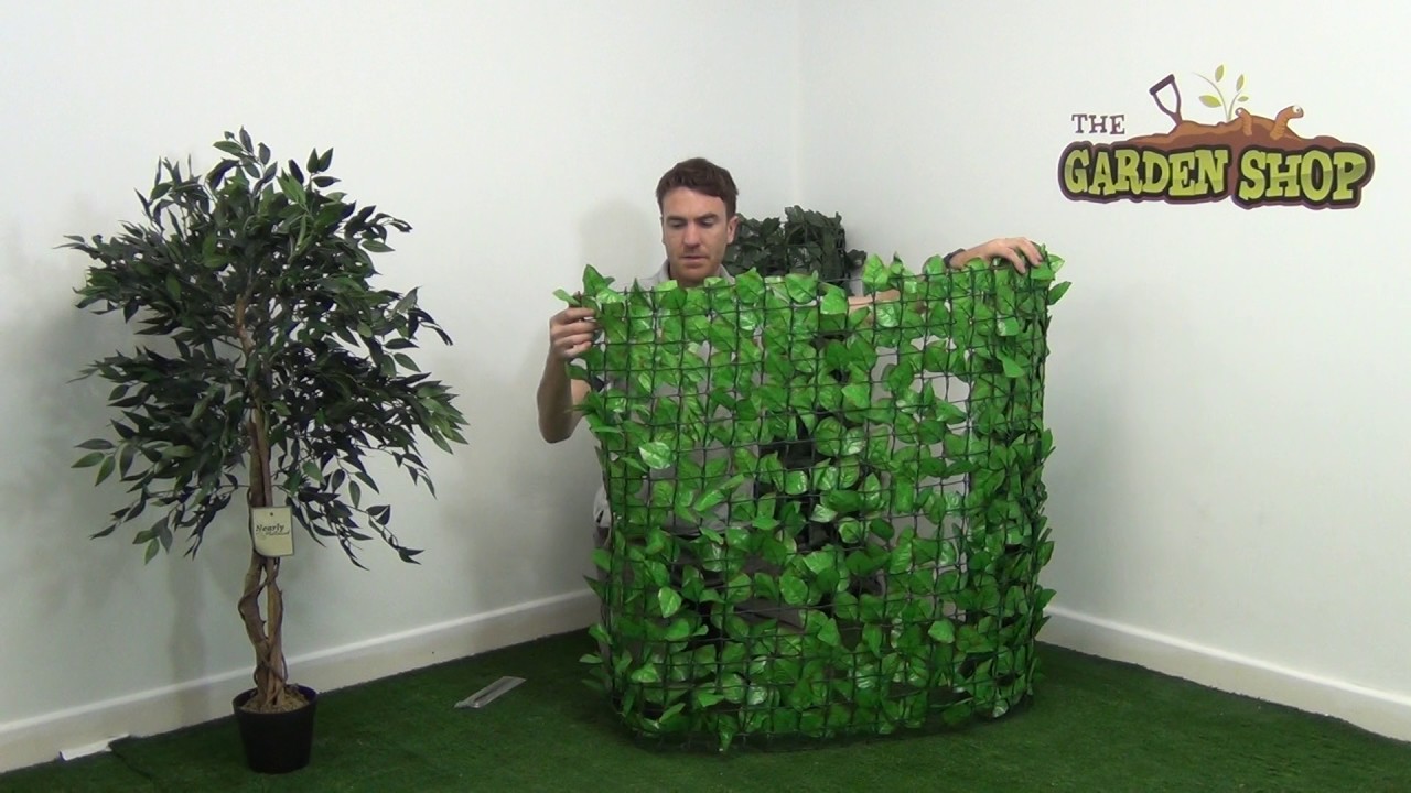 Artificial Green Beech Hedging Panels