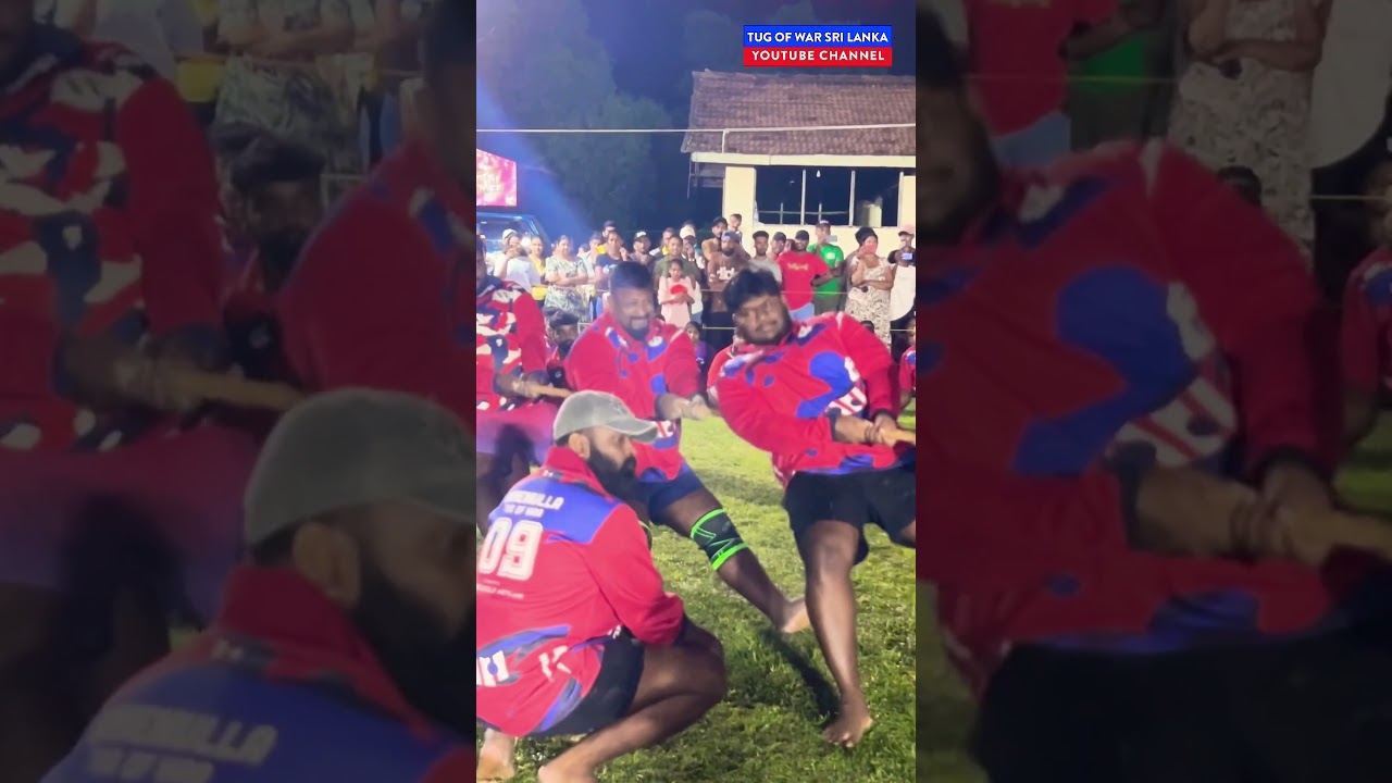 The TOUGHEST Tug of War Match🔥🔥 | Ganemulla Tug of war #shorts #tugofwar #viralvideo