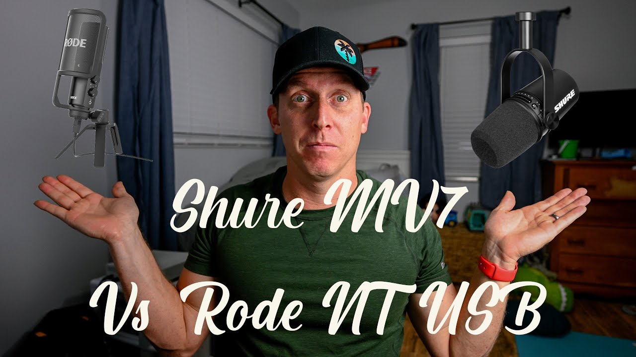 Shure MV7 Vs. Rode NT USB Best Mic for Voiceovers!!