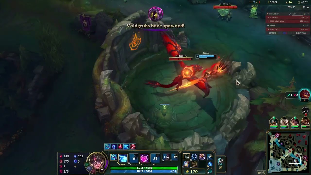 Ahri Game 2 (Win vs Veigar)