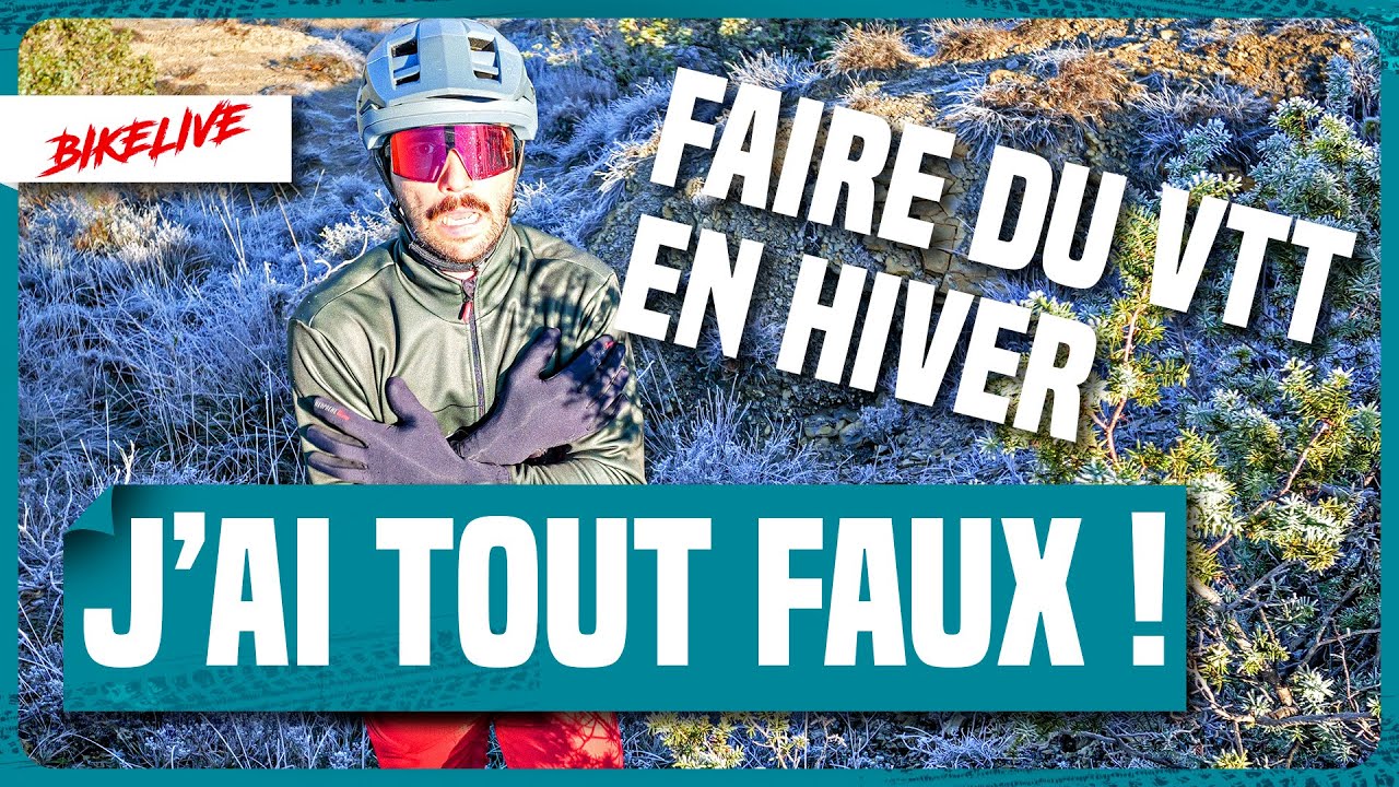 Rouler en VTT l’hiver : erreurs, adaptations et mentalité à adopter
