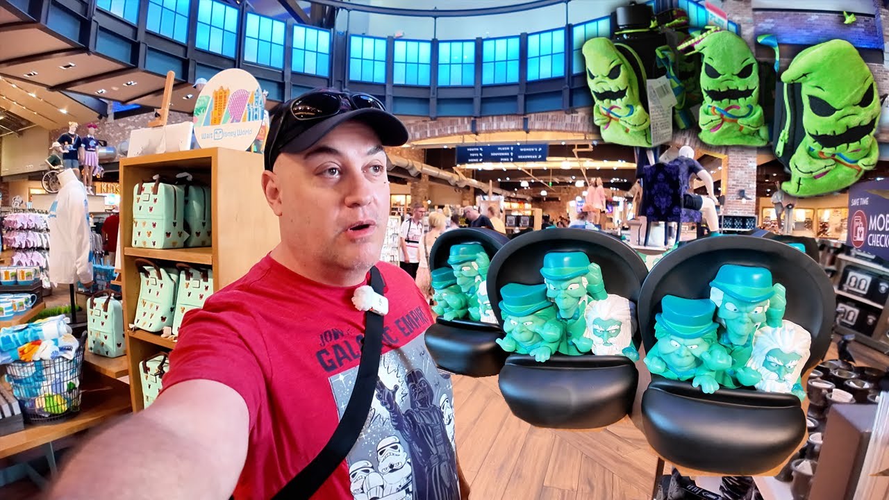 NEW 2025 Haunted Mansion & Nightmare Before Christmas Merch Tour!  World of Disney, Disney Springs!