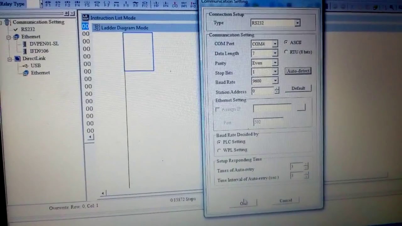 Hướng dẫn Upload và Downlad chương trình cho PLC Delta