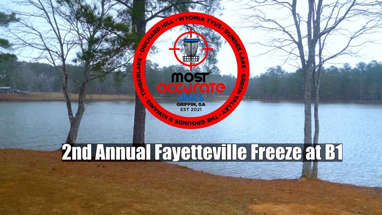 Most Accurate Discs | Fayetteville Freeze | B1 Disc Golf Tournament