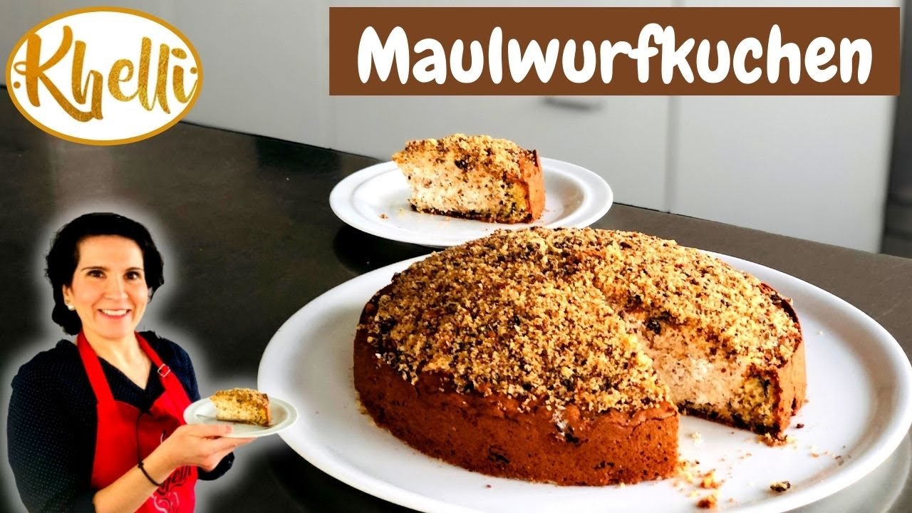 Maulwurfkuchen/Krümel-Sahne-Kuchen selber backen / ohne Bananen/ einfach und schnell/cremige Füllung