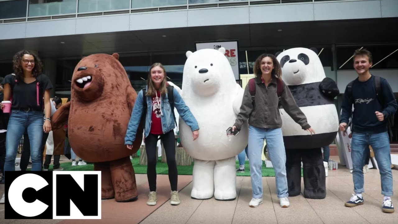 We Bare Bears | UNSW Campus Visit 📚| Cartoon Network