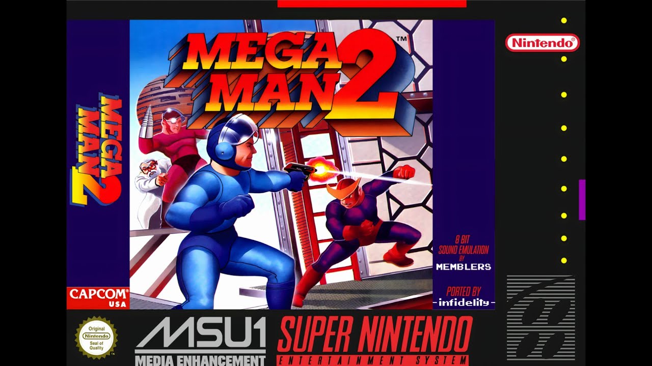 Mega Man 2 (SNES) Port by Infidelity