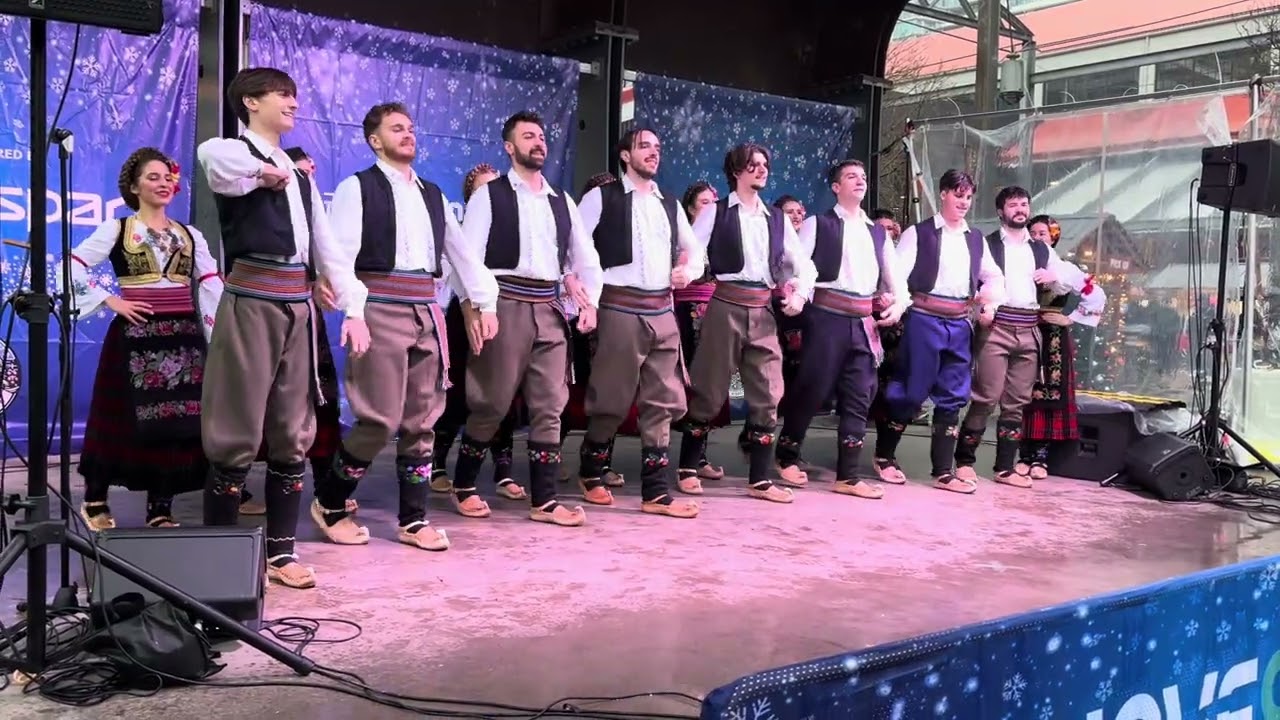 IGRE IZ ŠUMADIJE - KUD Vuk Karadžić Vankuver, “Christmas Market @ the Shipyards”