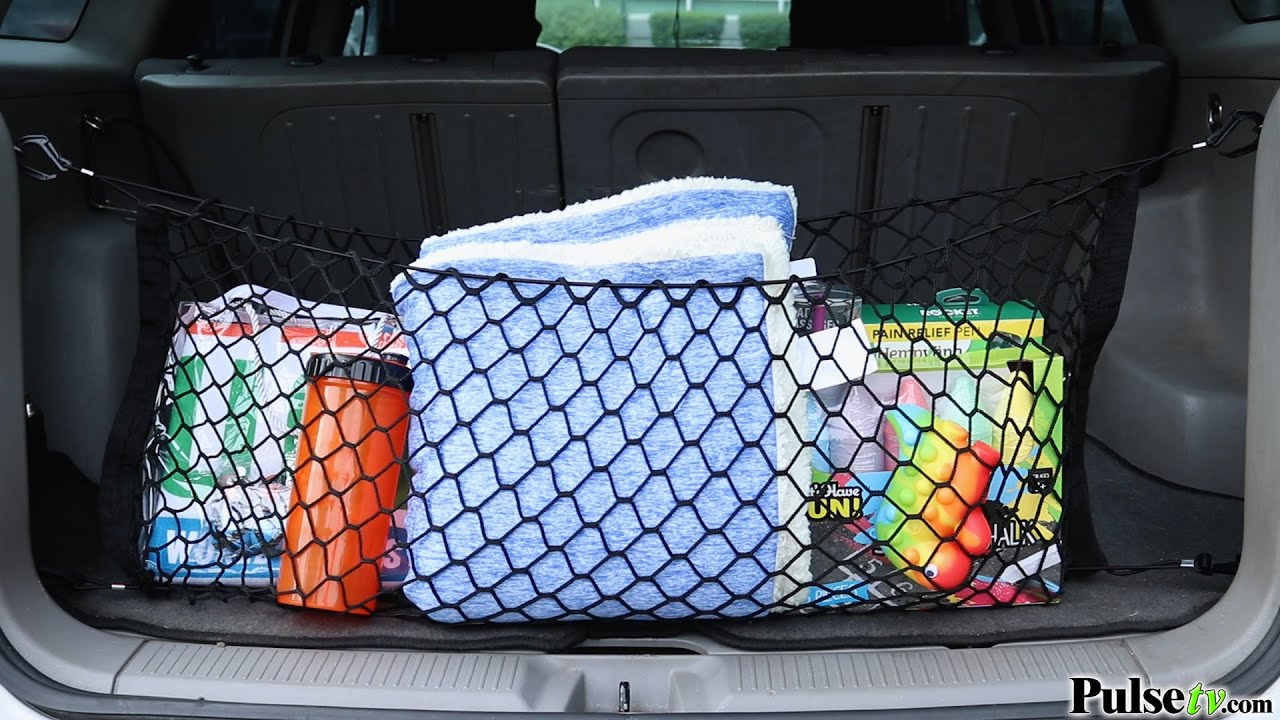 Universal Trunk Cargo Net for Storage: Envelope Style