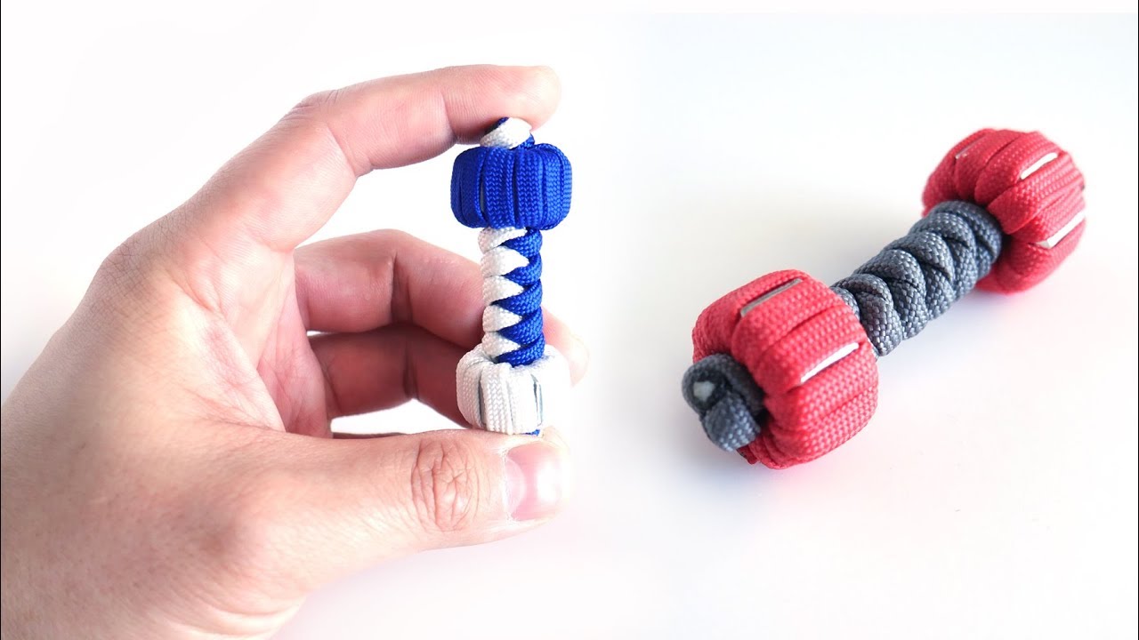 How to Make a Hex Nut Paracord Knuckle Roller Tutorial | Skill Toy / Fidget Toy