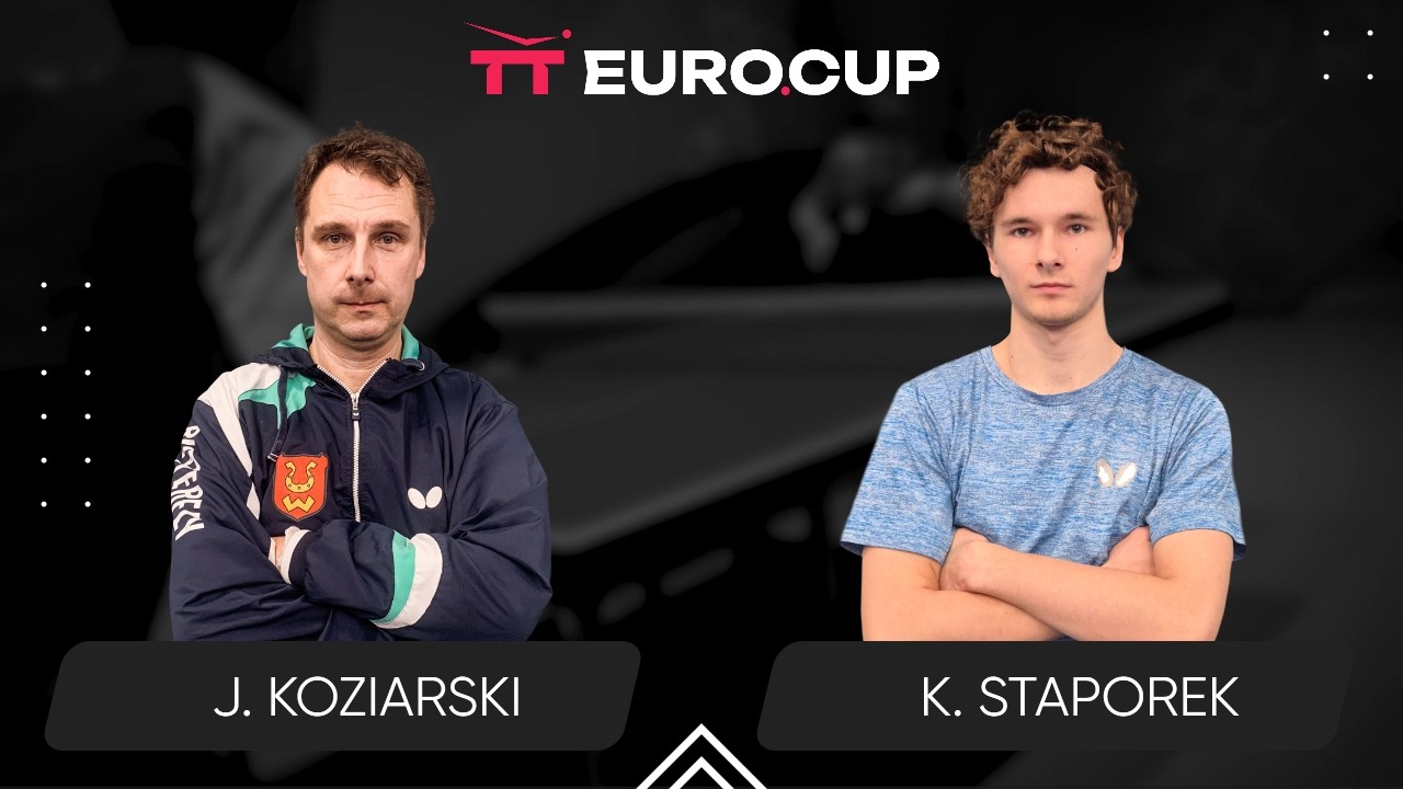 16:30 Jacek Koziarski - Krzysztof Staporek 20.02.2026 | TT EURO.CUP Poland Star.