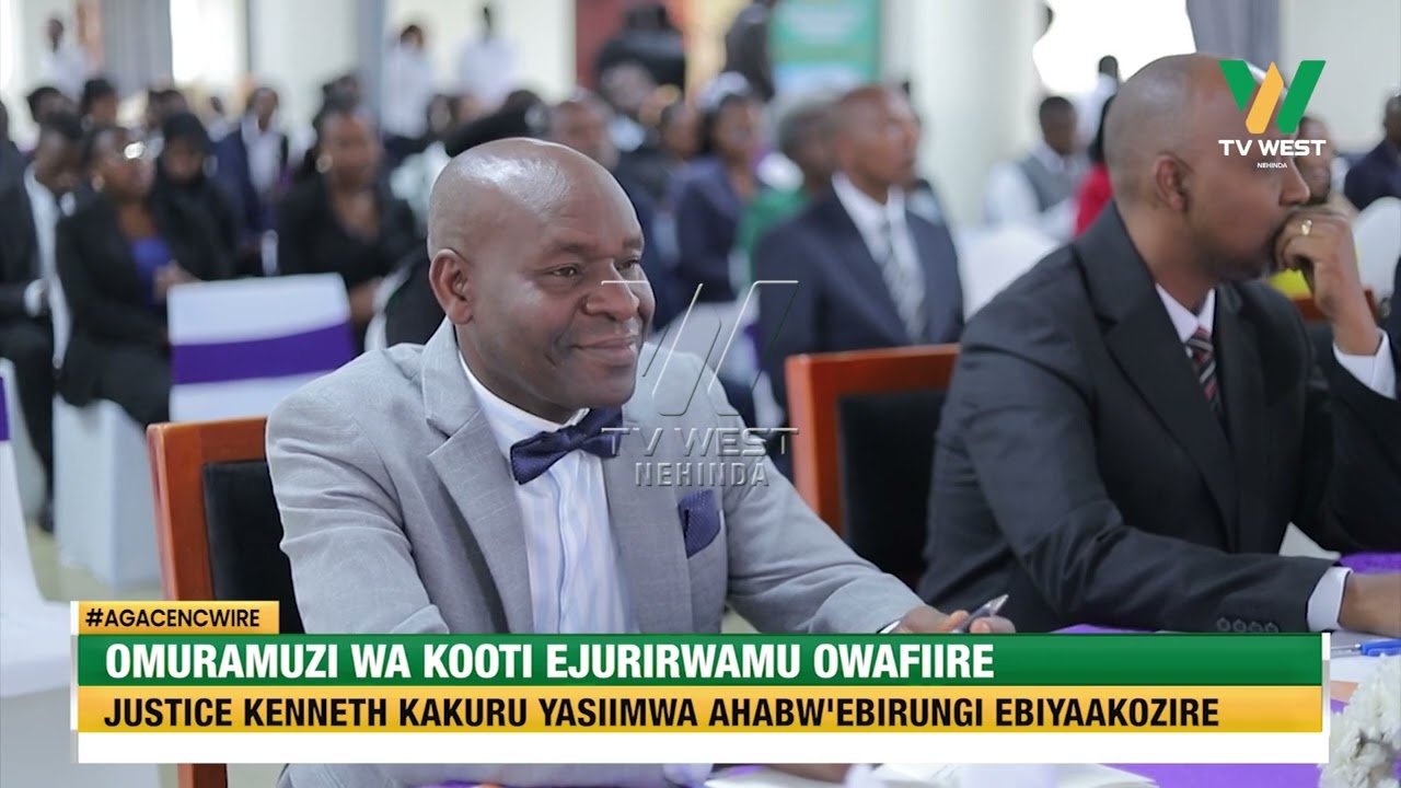 Agacencwire: Justice Keneth Kakuru asiimirwe ahabw'ebirungi ebi yaakozire - Mbarara City