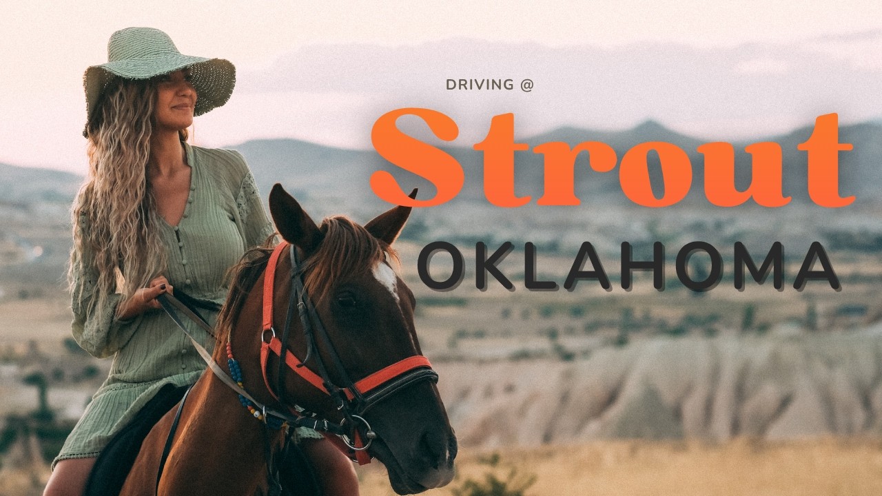 [4K] Driving at West Interstate Stroud OKLAHOMA, U.S.