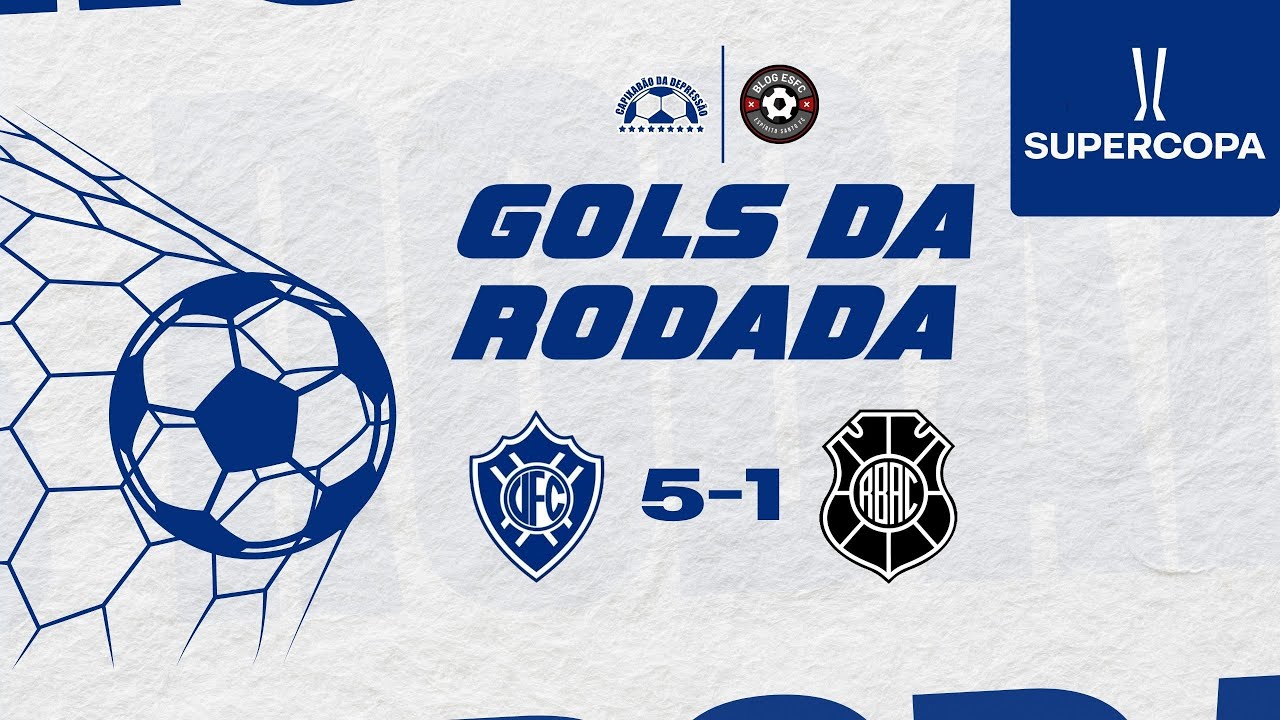 GOLS DA RODADA | 🦅  VITÓRIA 5 - 1 RIO BRANCO 🏁 | SUPERCOPA DOS CAMPEÕES CAPIXABAS 2026
