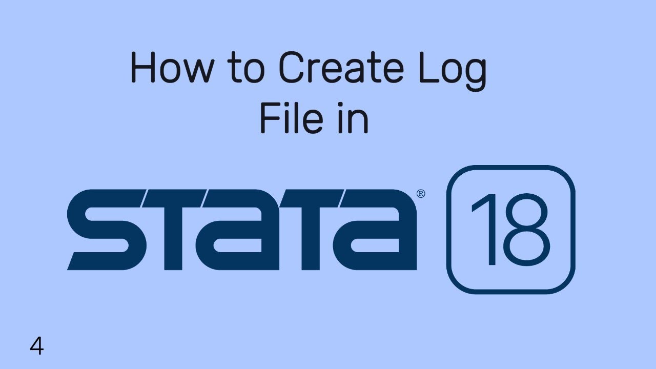 How to Create Log File in STATA  |  A Comprehensive Guide to Logging and Analyzing Your Commands.