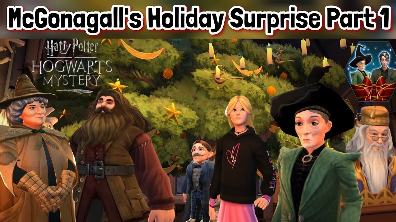McGonagall's Holiday Surprise Part 1 Harry Potter Hogwarts Mystery