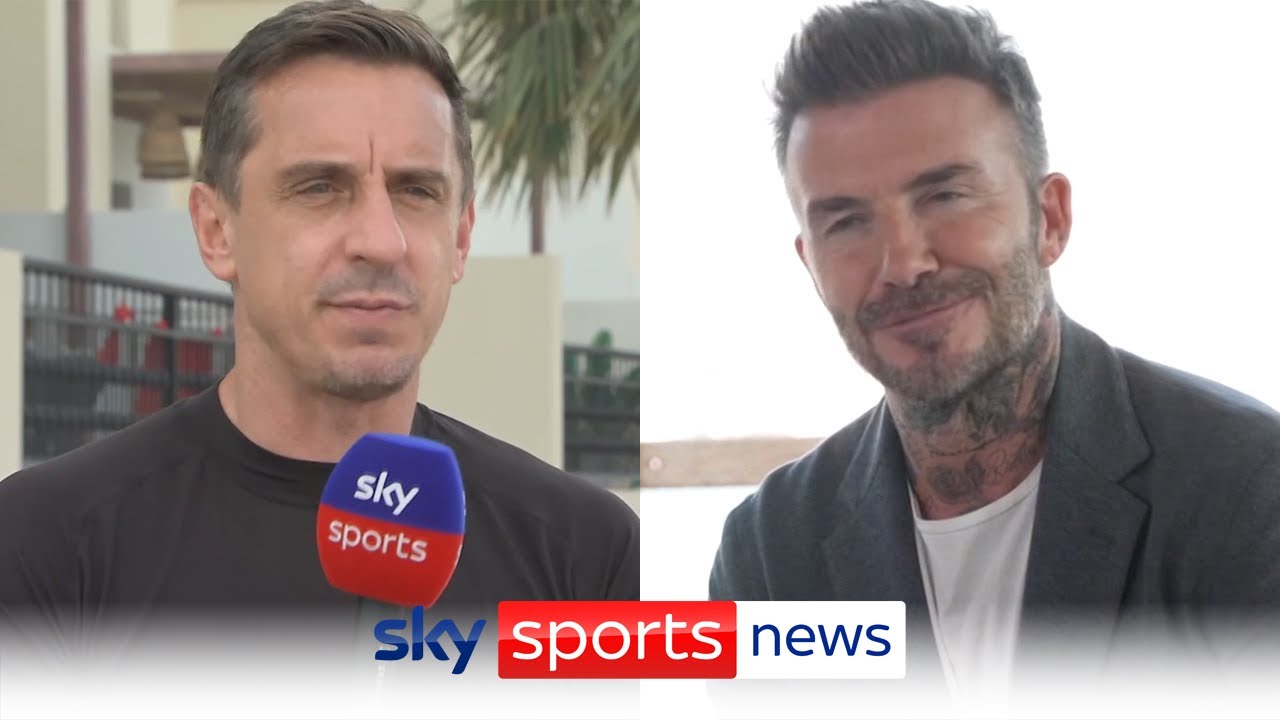 Gary Neville & David Beckham preview the World Cup final between Argentina & France