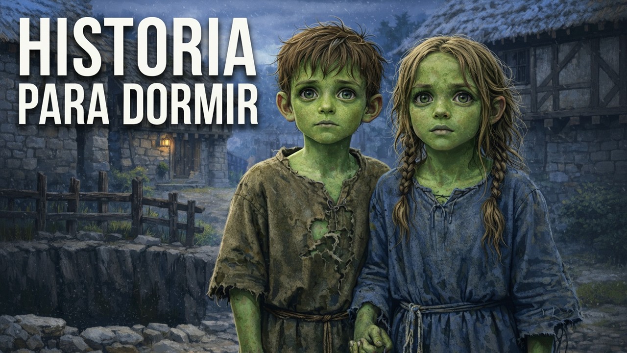 Los Niños de Piel Verde que Aparecieron en un Pueblo de la Edad Media | Historia para Dormir