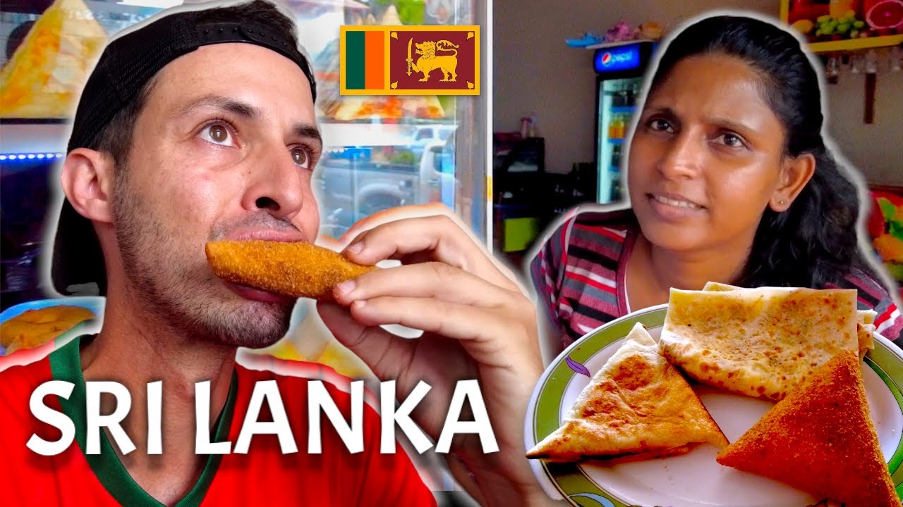 SRI LANKA : Petit-déjeuner Local à 1€ à Dambulla #99