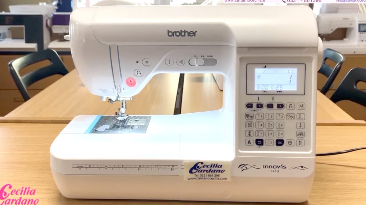 Tutorial Brother Innovis F410