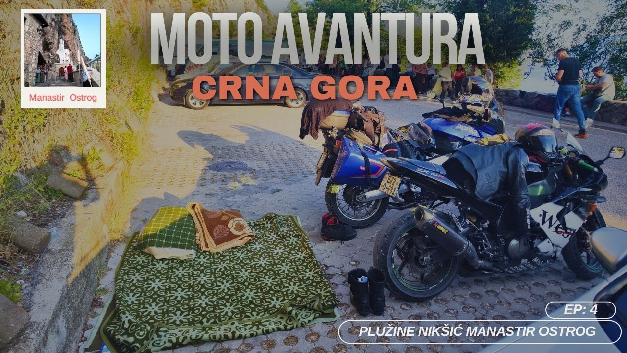 Moto putovanje ka Crnoj Gori | EP-3 Plužine Nikišić Manastir Ostrog #motovlog #balkan