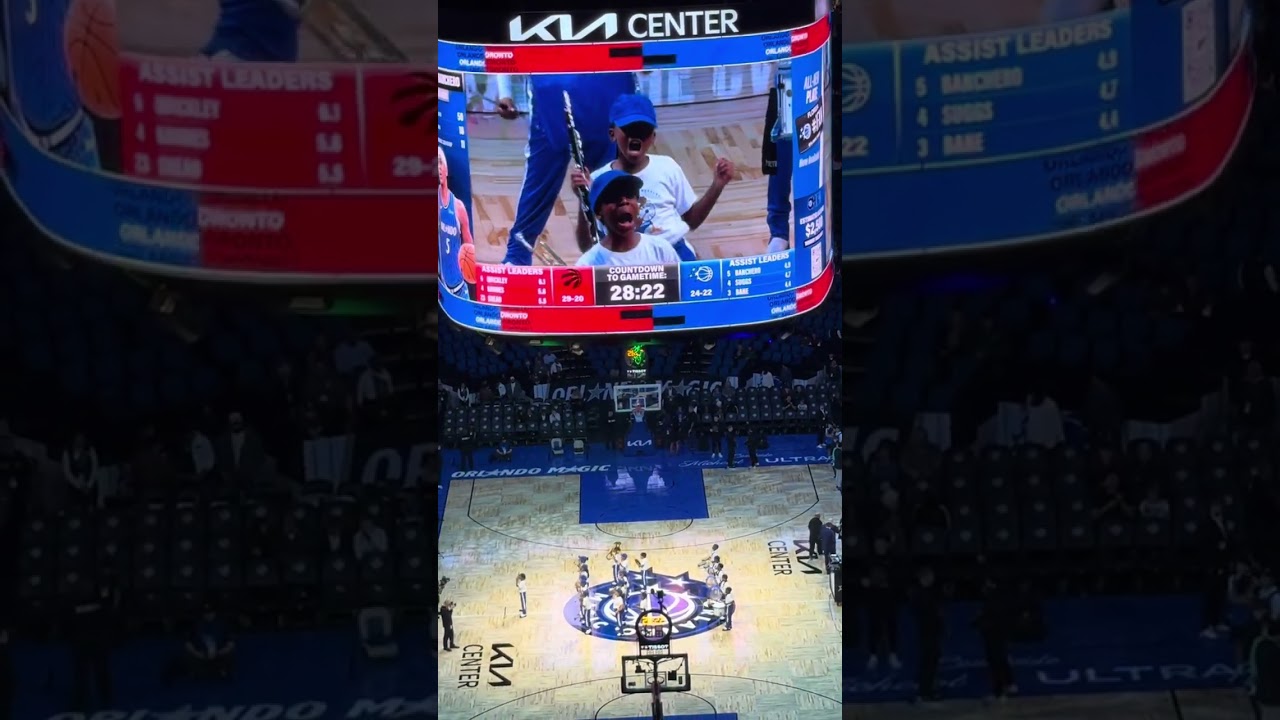 Westside Marching Eagles at Pregame Show of Orlando Magic vs Toronto Raptors January 30, 2026