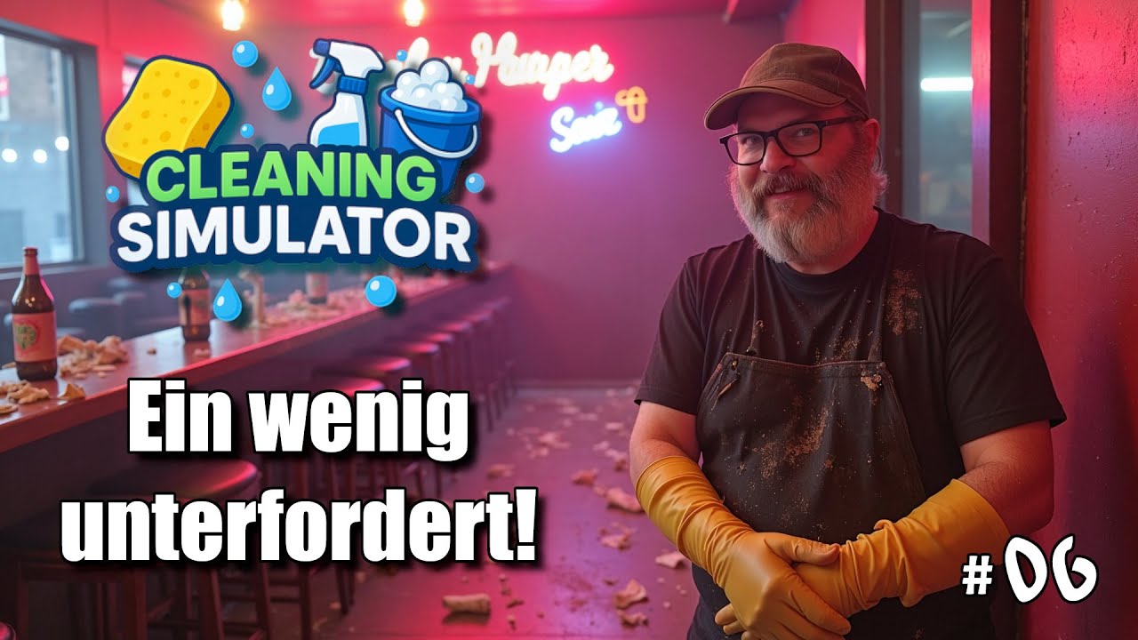 Cleaning Simulator #06 🧽 Disco und Schnellrestaurant 