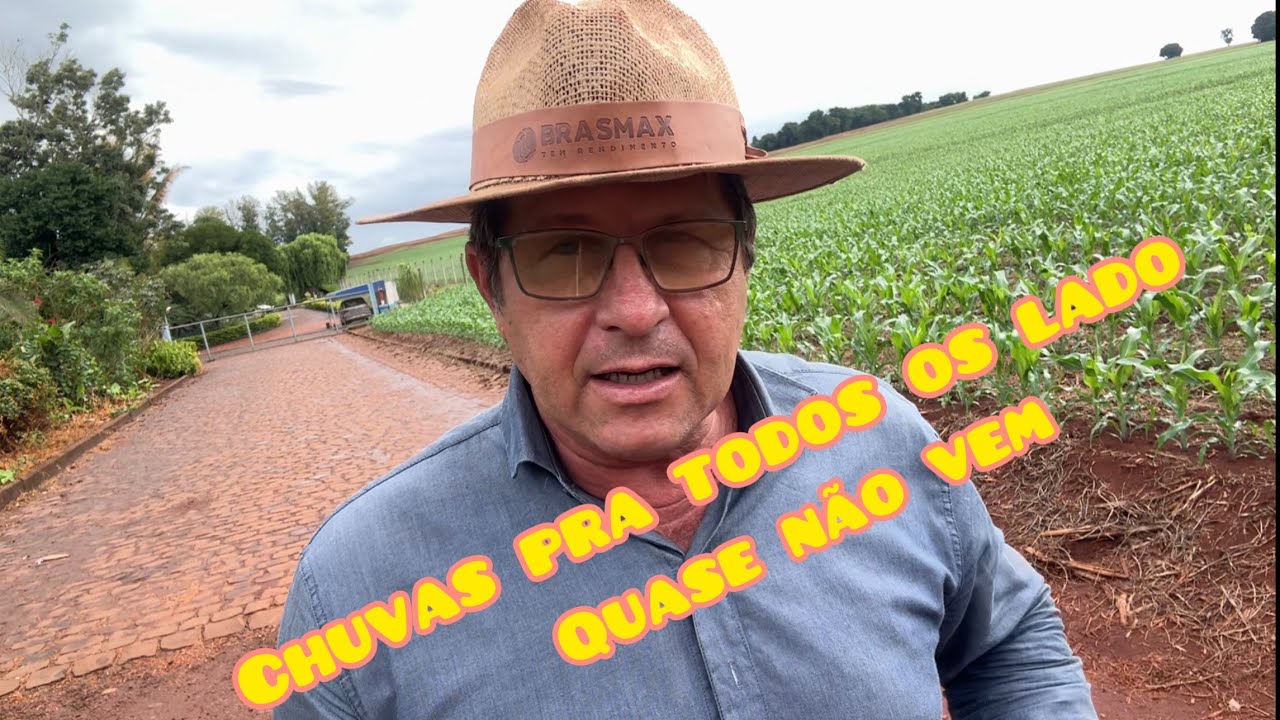 ✅ CHUVA CHEGOU MAS COM BAIXA INTENSIDADE - FRENTE FRIA PASSOU RÁPIDO.🇧🇷🌧️