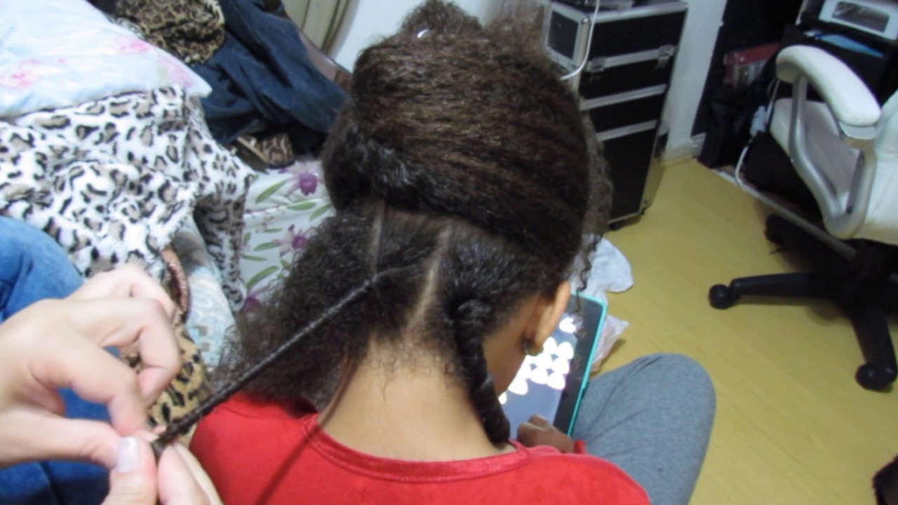 Como fazer CACHOS DEFINIDOS no cabelo CRESPO ❤😍
