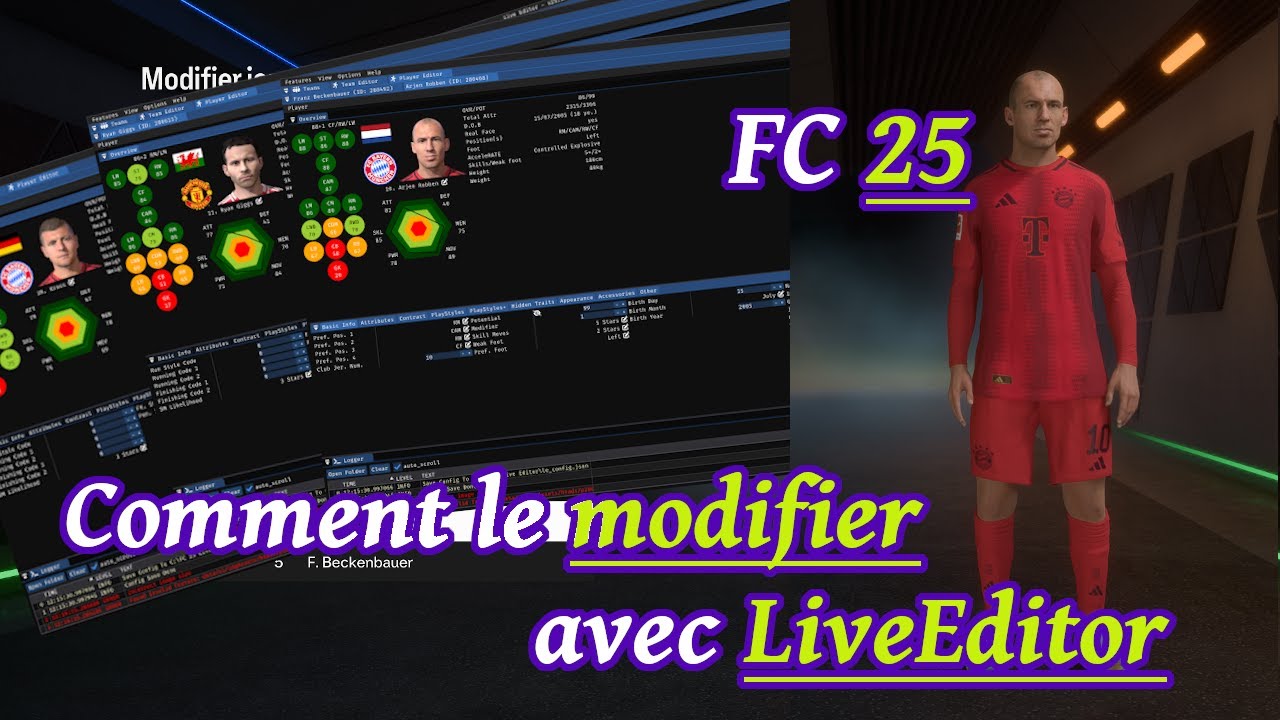 FC25: Installer LiveEditor pour MODIFIER tout votre jeu en solo !