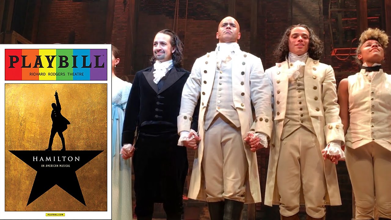 Hamilton Original Cast Curtain Call 6/15/16 and 9/23/15