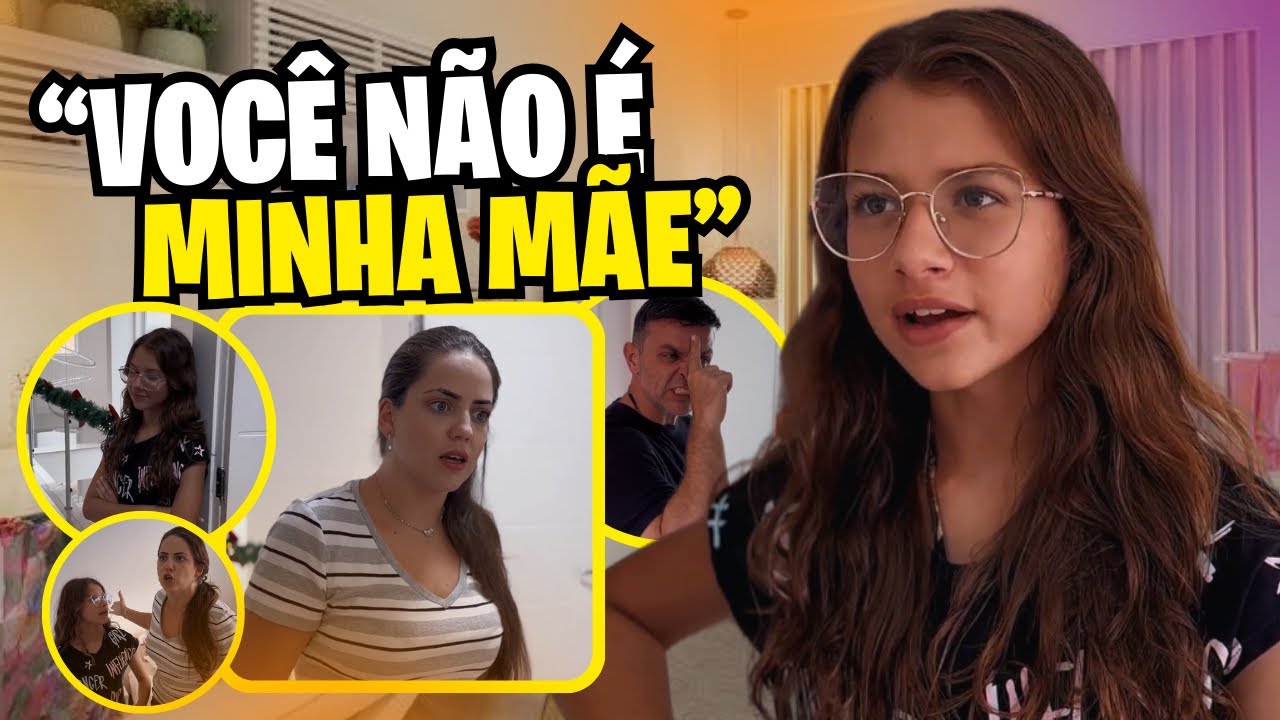 Minha enteada esta me tratando extremamente m4l, ela não me obedece e nem me respeita!