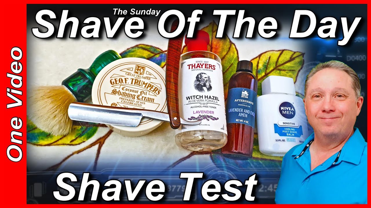 Your Sunday One Video Shave Of The Day with Geo.F.Trumper's Coconut Oil