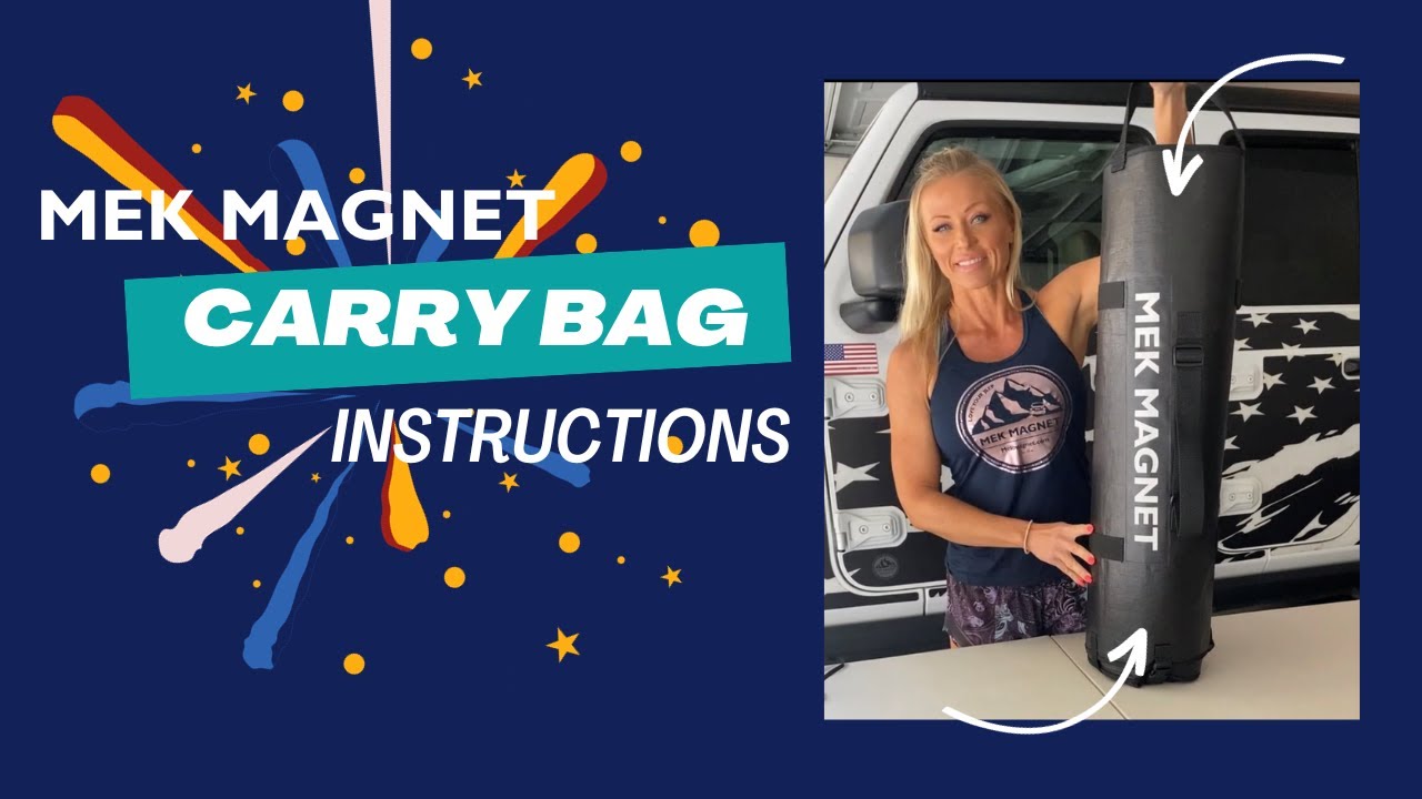 MEK Magnet Carry Bag - How this bad-boy works to store your Armor