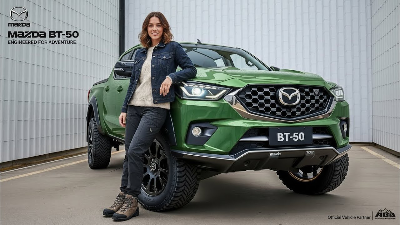 🔥 เปิดตัวแรงสะเทือนวงการ! 2026 Mazda BT-50 ใหม่ หล่อ ดุ แรงกว่าเดิม จนคู่แข่งต้องหนาว!
