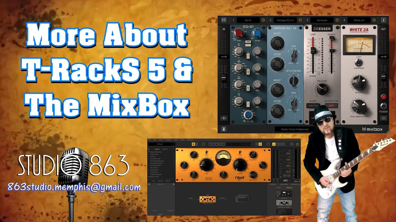 More about IK Multimedia T-RackS5 & The MixBox