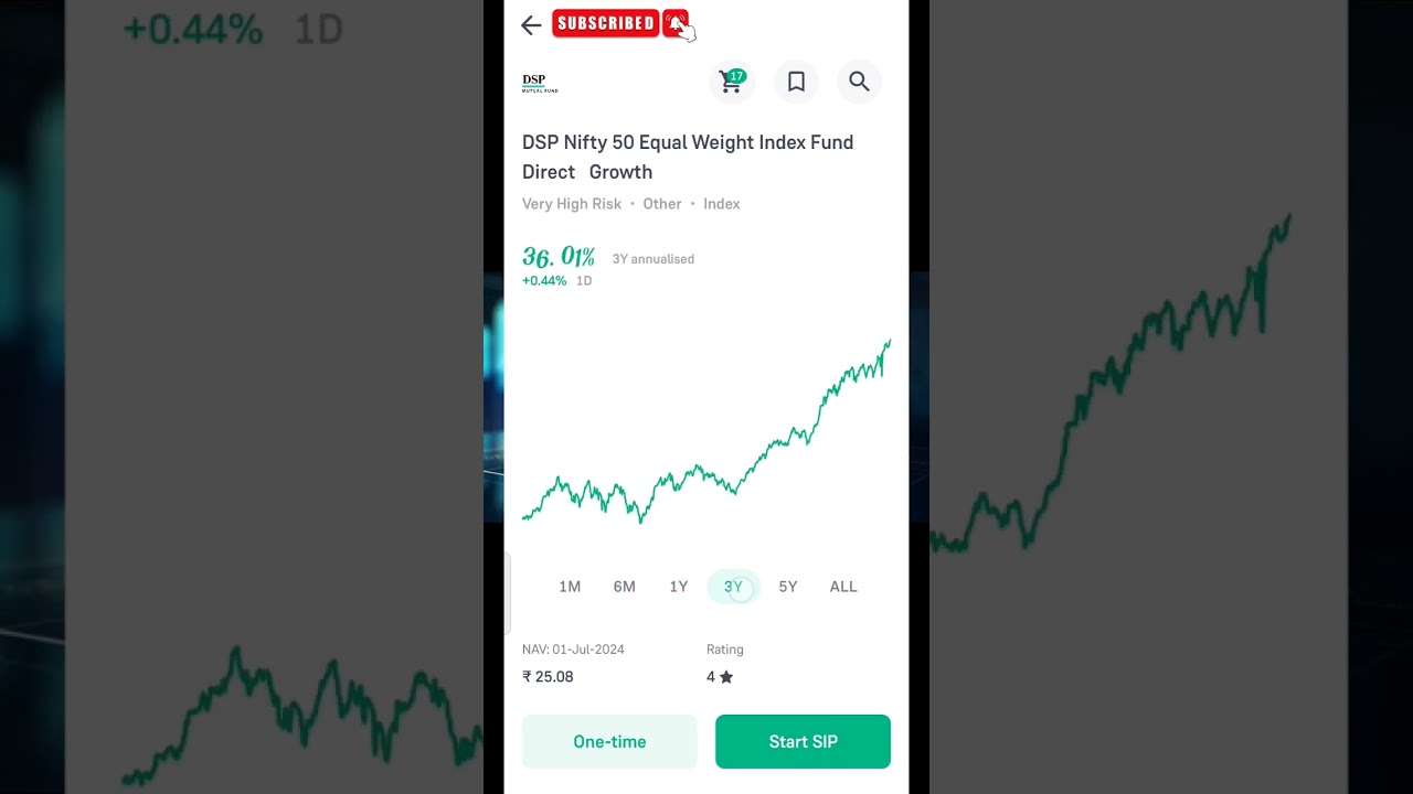 DSP NIFTY 50 equal weight index fund review