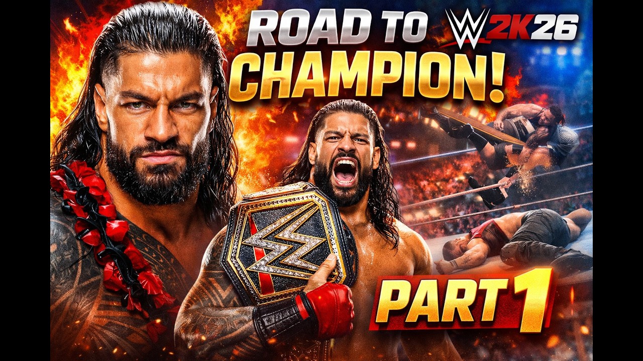 THIS MATCH CHANGED EVERYTHING 😳 Road To Champion Part 1 | WWE 2K26