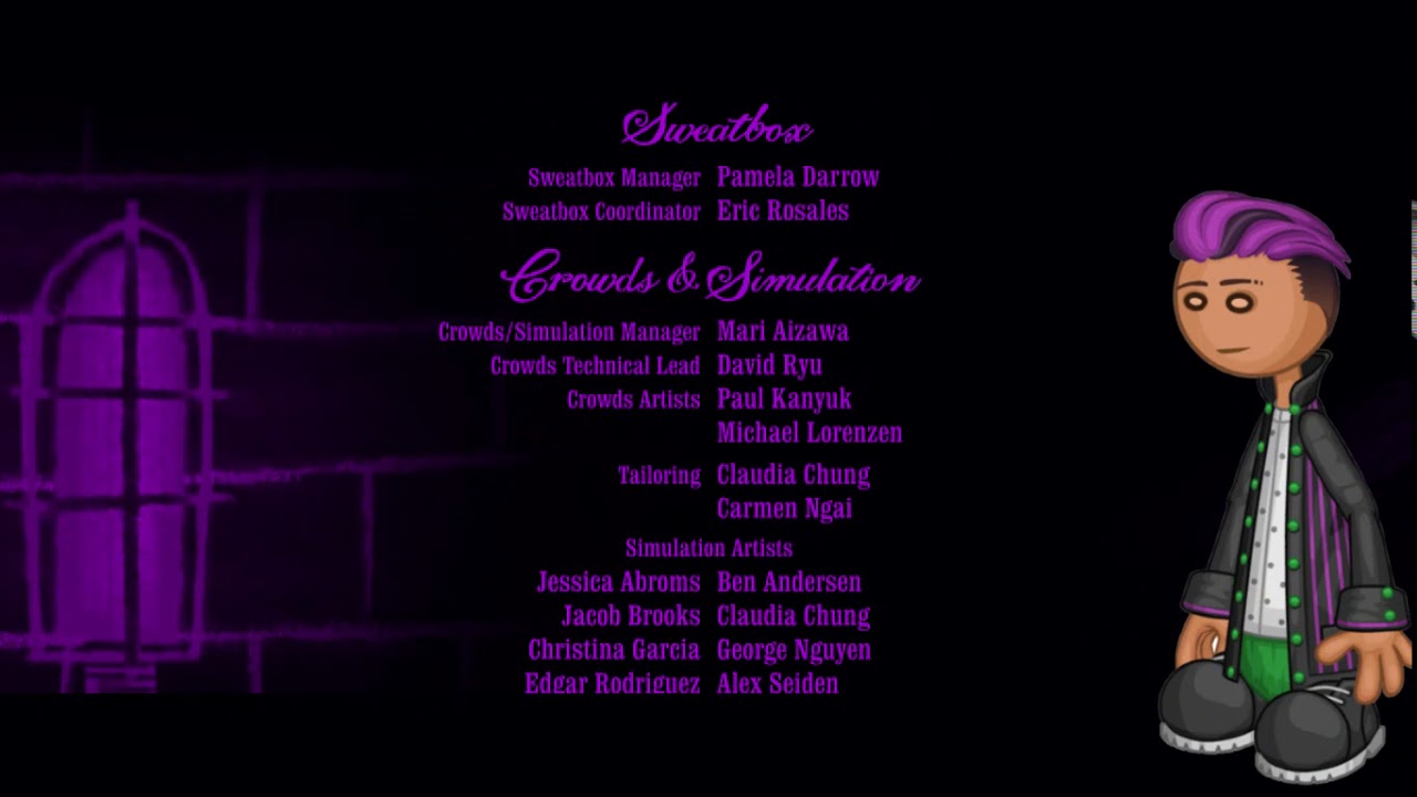 Ratatouille End Credits in Drakson Major